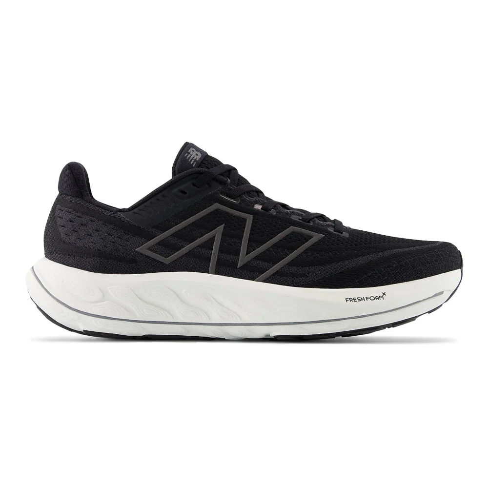 Men's New Balance Fresh Foam Vongo v6, Black/White, 12.5 D Medium