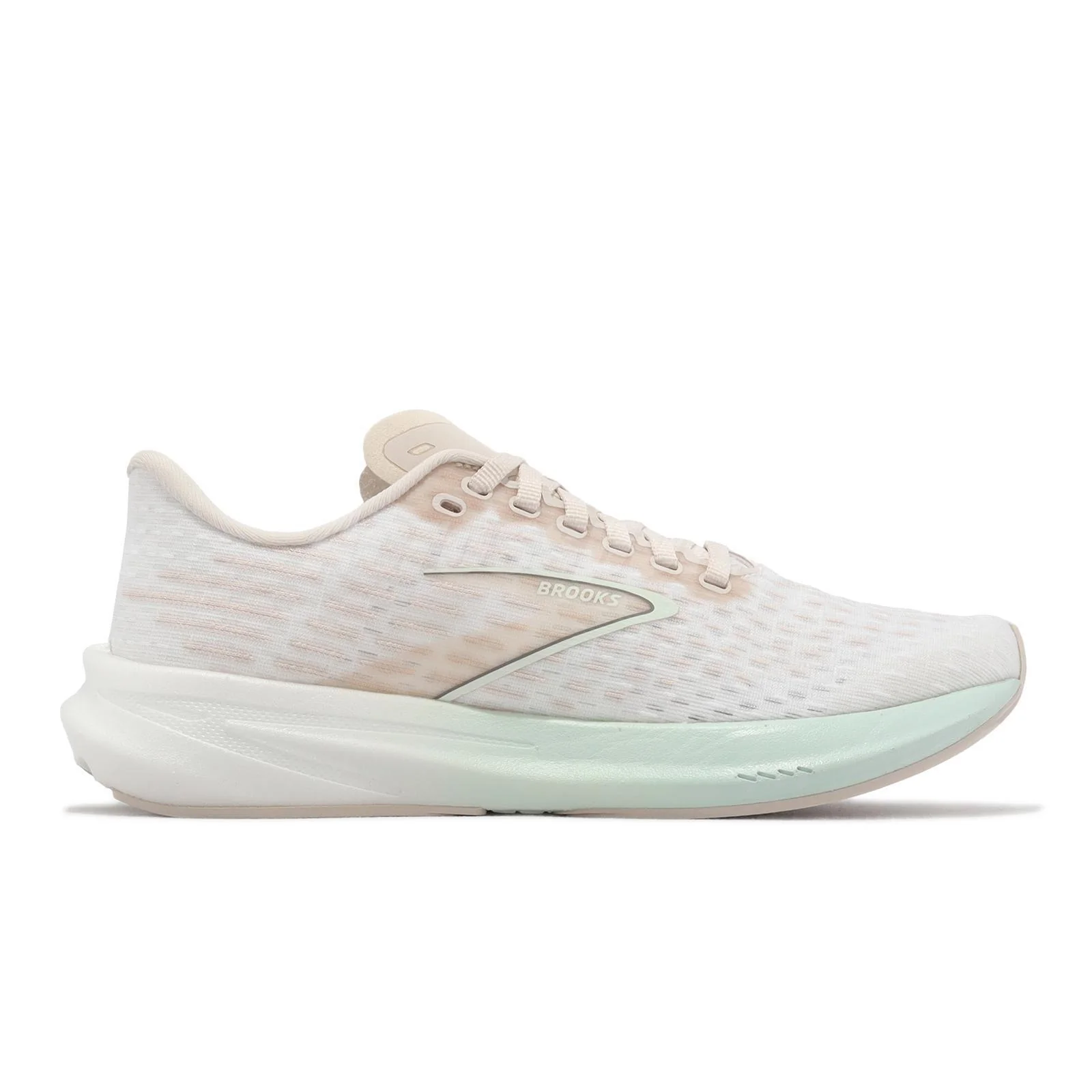 Women's Brooks Hyperion, Crystal Grey/Blue Glass/White, 7.5 B Medium