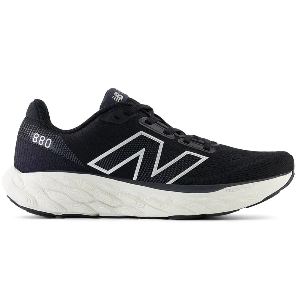 Women's New Balance Fresh Foam X 880v14, Black/Sea Salt, 9 2A Narrow