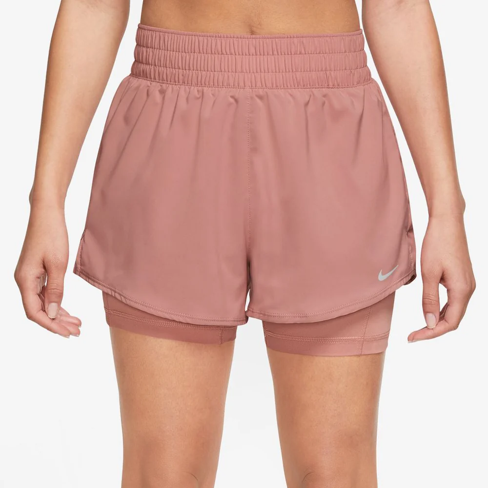 Women's Nike One Dri-FIT High-Waisted 3" 2-in-1 Shorts