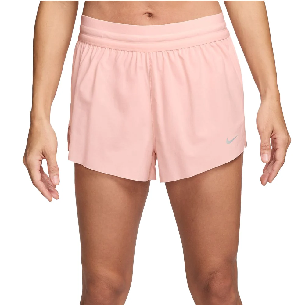 Women's Nike Swift Dri-FIT Mid-Rise 2.5" Brief-Lined Running Shorts - Image 2