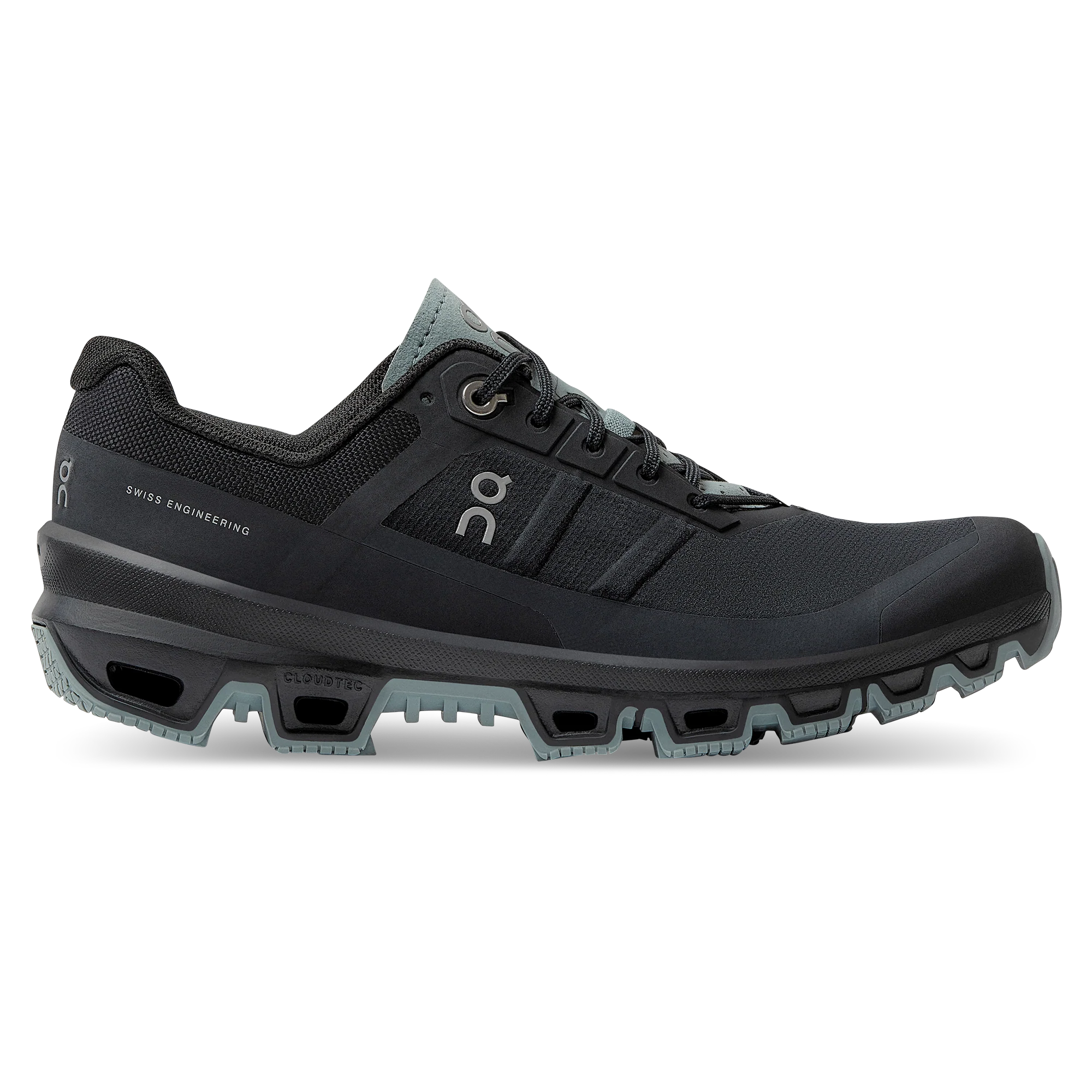Women's On Cloudventure 3, Black/Cobble, 8 B Medium