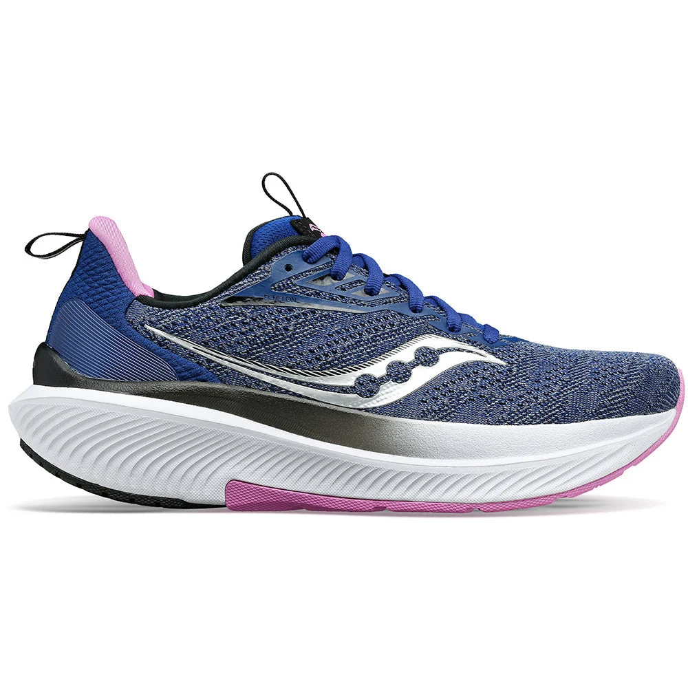 Women's Saucony Echelon 9, Indigo/Grape, 7.5 B Medium