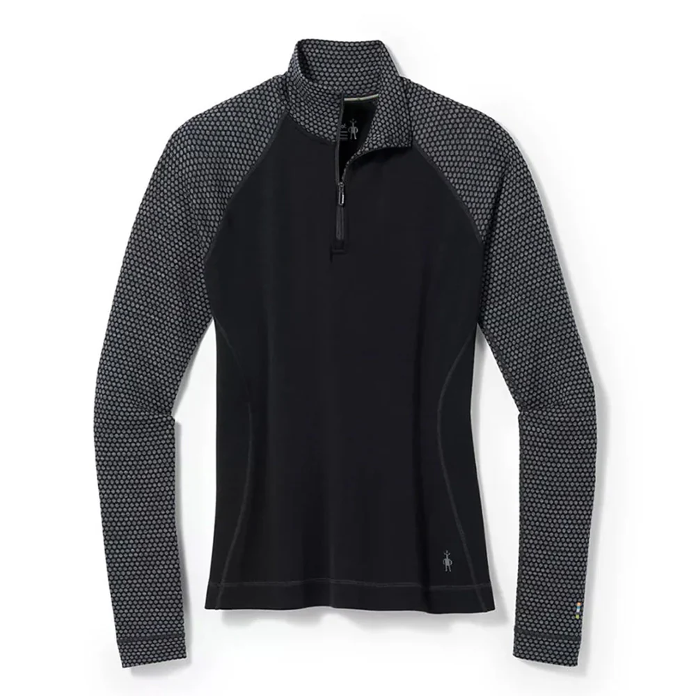 Women's Smartwool Classic Thermal Merino Base Layer Pattern 1/4 Zip